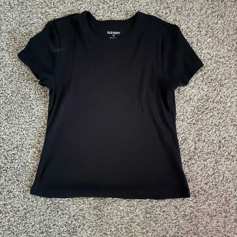 Old Navy Women's Classic Black Tee